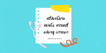 Some Full Daily Font Poster 4
