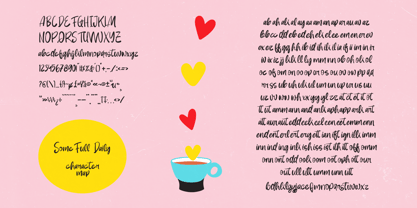 Some Full Daily Font Poster 6