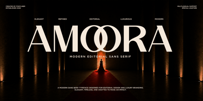 Amoora Font Poster 1