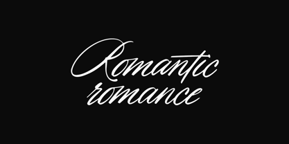 Romantic Romance Font Poster 1