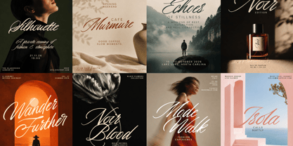 Romantic Romance Font Poster 4