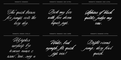 Romantic Romance Font Poster 13