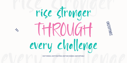 Ralley Empathy Font Poster 6