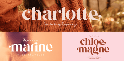 Sugar Magic Serif Font Poster 12