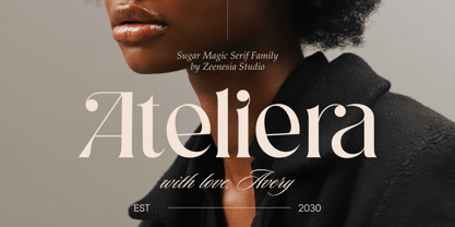Sugar Magic Serif Font Poster 10