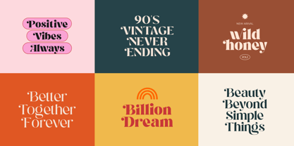 Sugar Magic Serif Font Poster 9