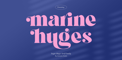 Sugar Magic Serif Font Poster 11