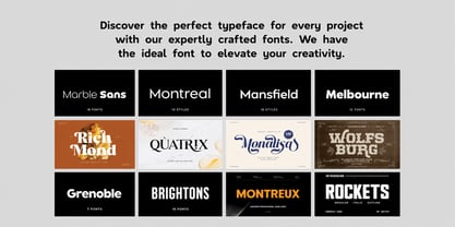 Grand Madellin Font Poster 6