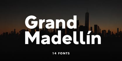 Grand Madellin Font Poster 1
