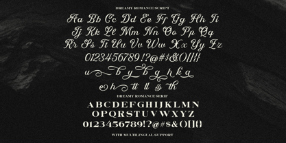 Dreamy Romance Font Poster 8