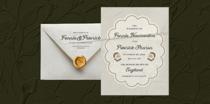 Dreamy Romance Font Poster 7