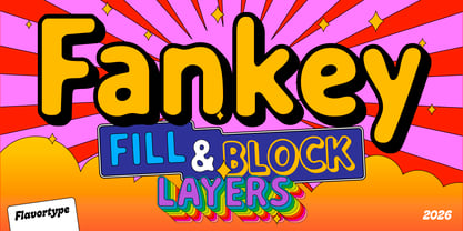 Fankey Font Poster 1