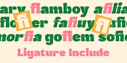 Munchy Font Poster 5