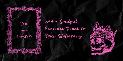 Nisaya Script Font Poster 4