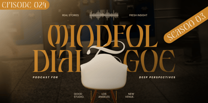 Amoen Font Poster 6