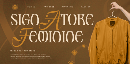 Amoen Font Poster 4