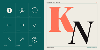 OT Ravelin Font Poster 15