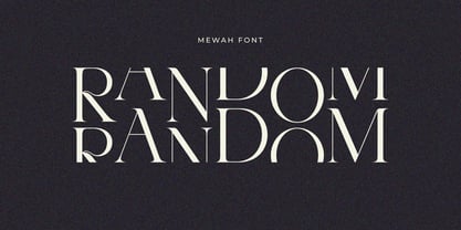 Mewah Font Poster 6