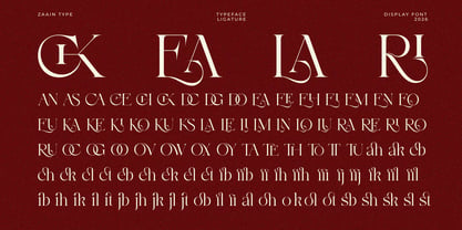 Mewah Font Poster 4