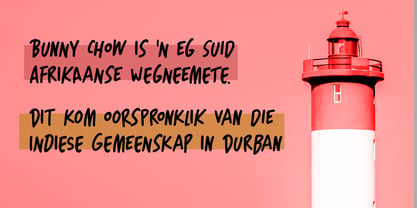Bunny Chow Pro Font Poster 2