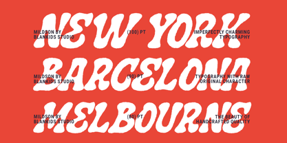 Mildson Font Poster 4