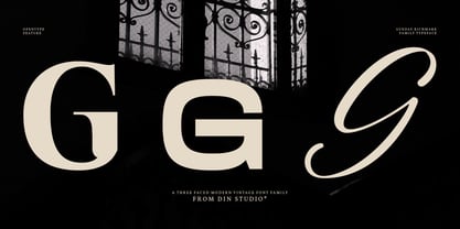 Sunday Richmark Font Poster 4