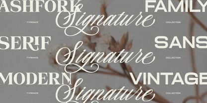 Sunday Richmark Font Poster 2
