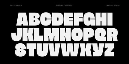 Oresta Font Poster 9