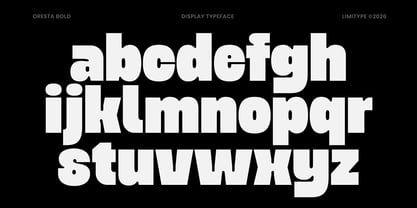 Oresta Font Poster 10