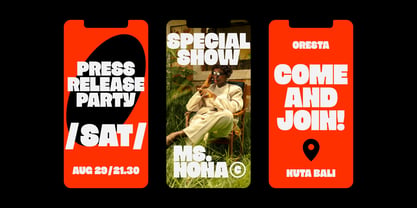 Oresta Font Poster 4