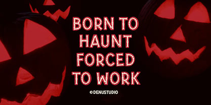 Hueso Bone Font Poster 6
