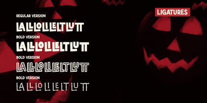 Hueso Bone Font Poster 12