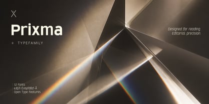 Prixma Sans Font Poster 4