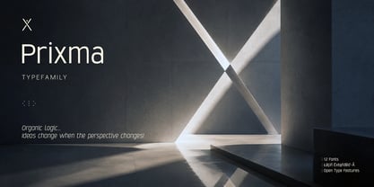 Prixma Sans Font Poster 1