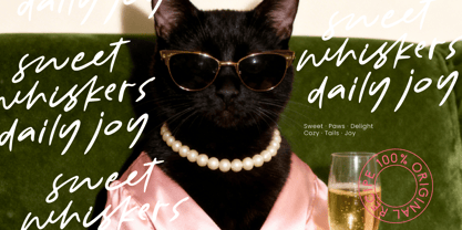 Golden Tomorrow Font Poster 8
