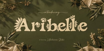 Aribelle Font Poster 1