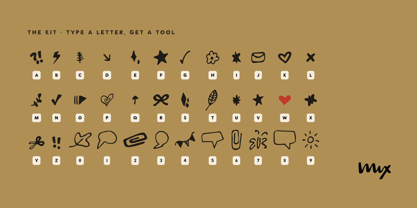 Mix Accomplice Font Poster 11