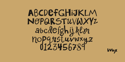 Mix Accomplice Font Poster 9
