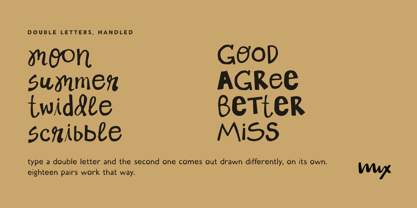 Mix Accomplice Font Poster 6