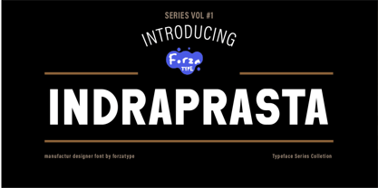 Indraprasta Font Poster 4