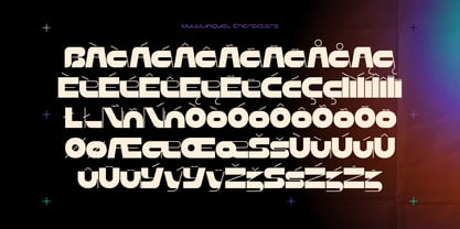 Rigid Core Pro Font Poster 7