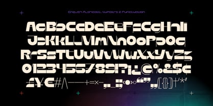 Rigid Core Pro Font Poster 6