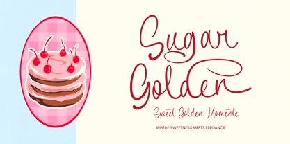 Sweet Fruity Font Poster 9
