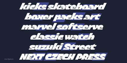Basecutter Font Poster 12