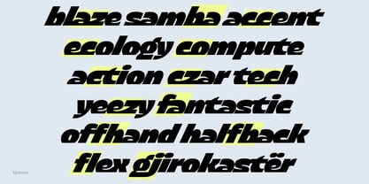 Basecutter Font Poster 11