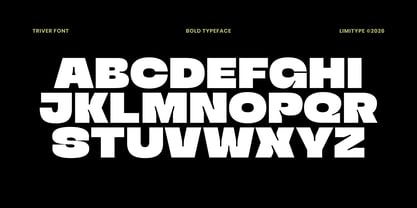 Triver Font Poster 8