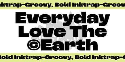 Triver Font Poster 3