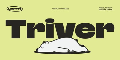 Triver Font Poster 1