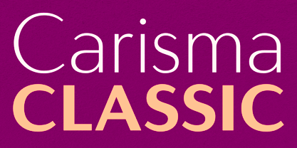 Carisma Font Poster 1