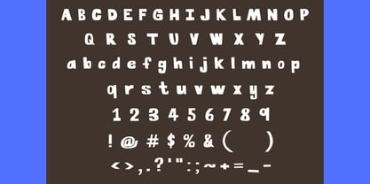 Uneven Steven Font Poster 5